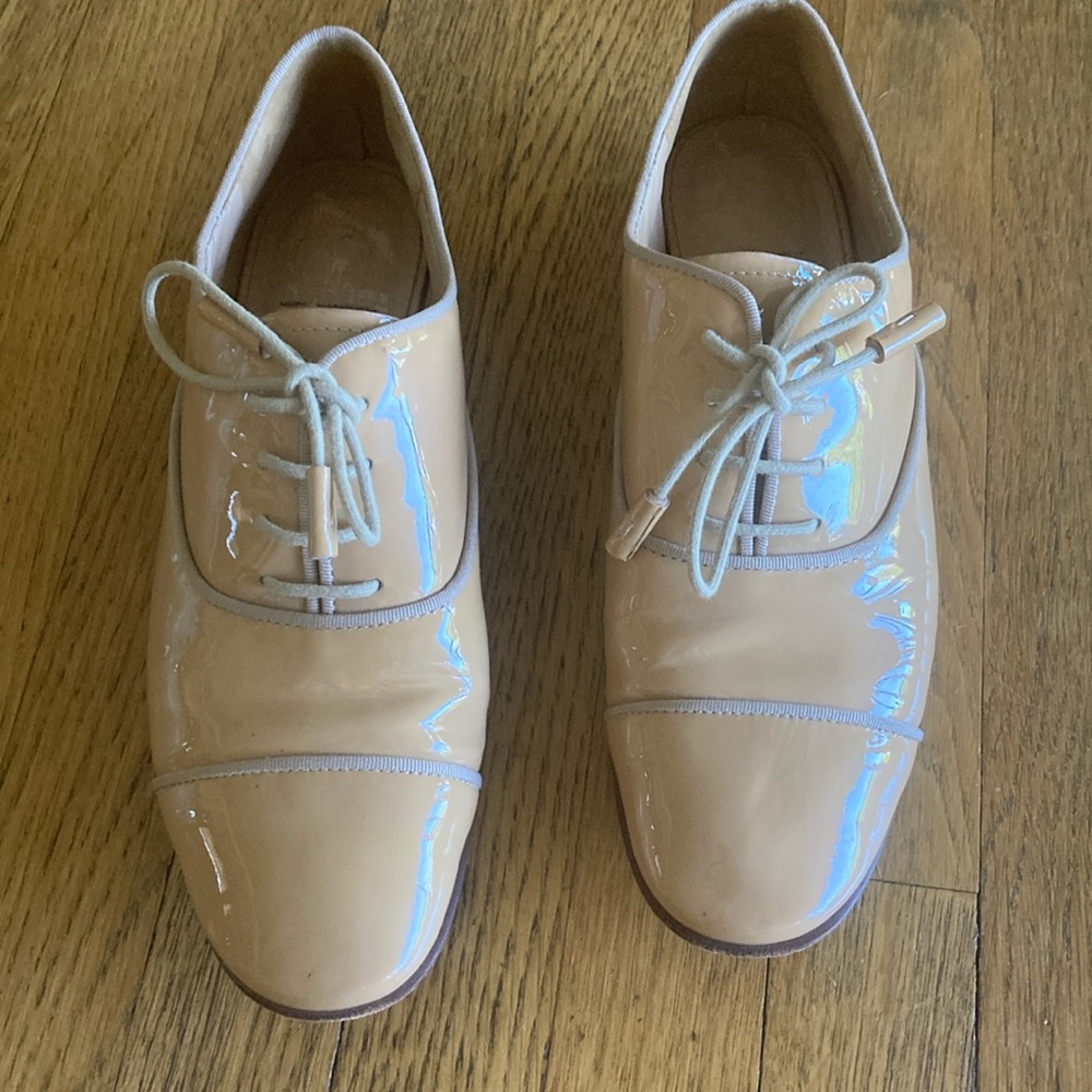 Tory Burch Patent Leather Oxford Loafers 7.5
